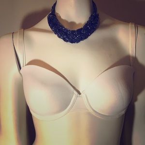 Victoria's Secret Strapless Halter White 36C bra